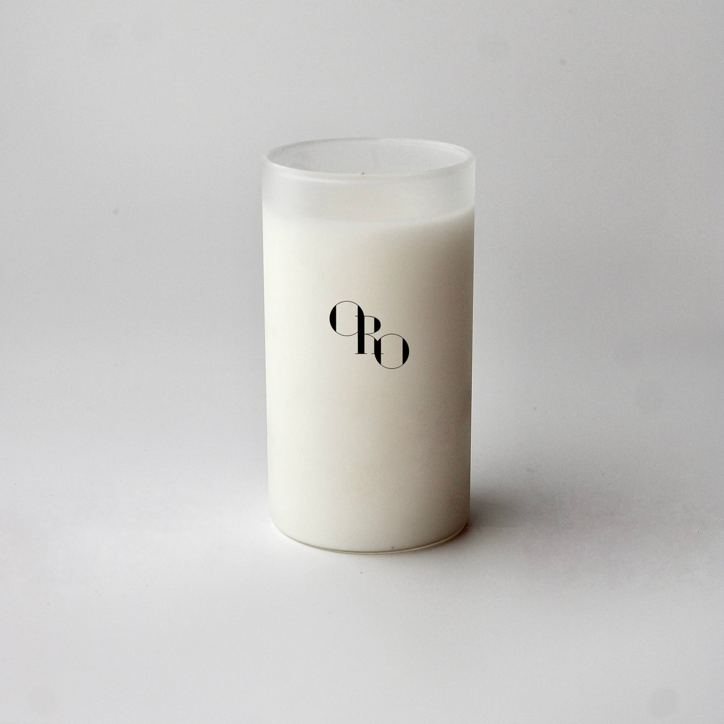 Basic glass candle