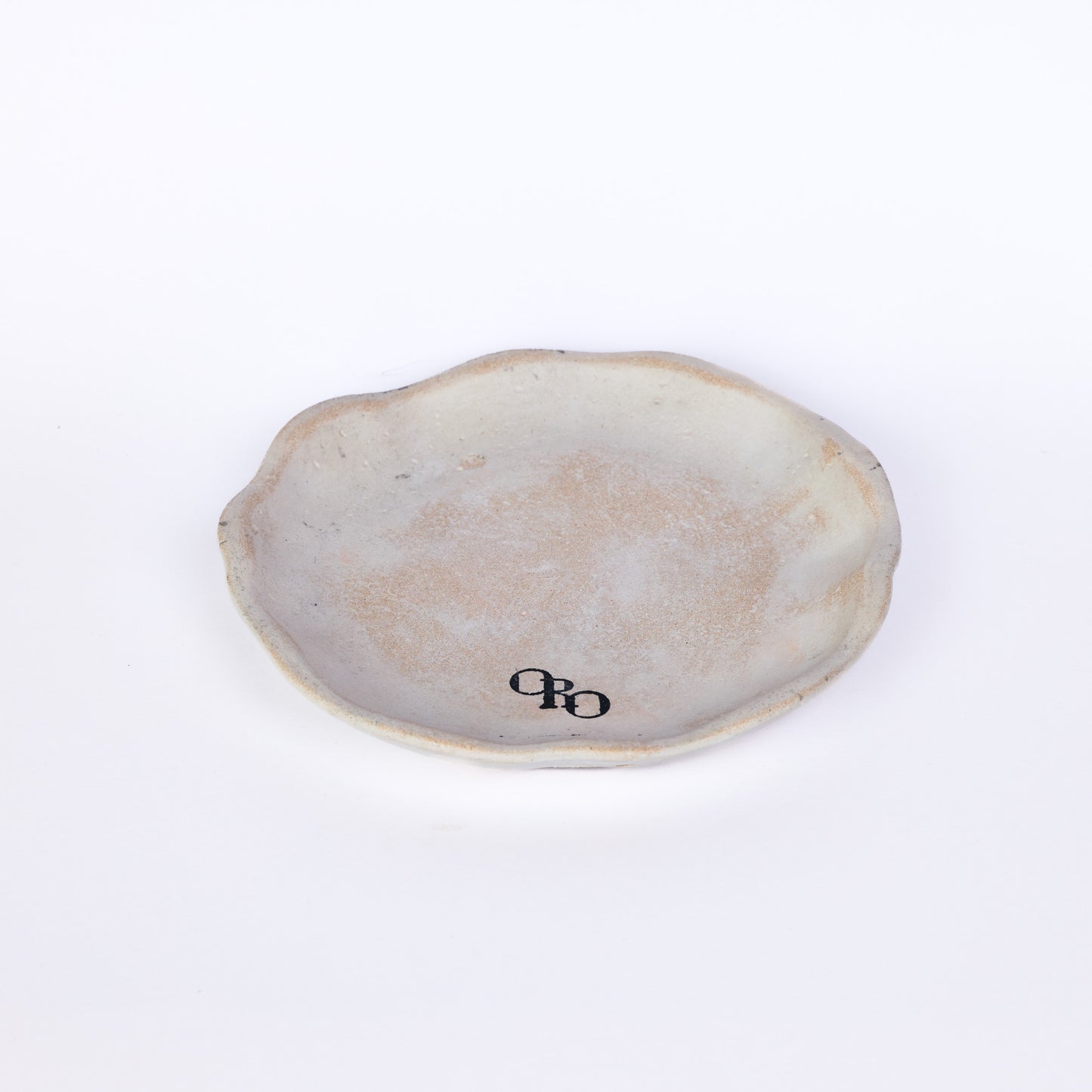 Round wavy stone plate