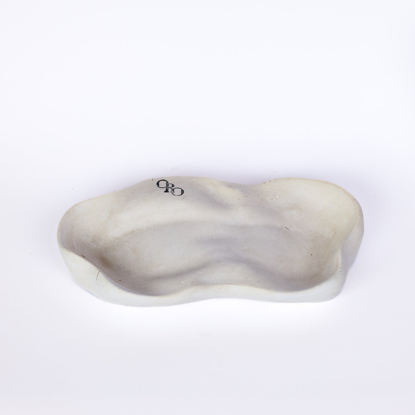 Curved long stone plate