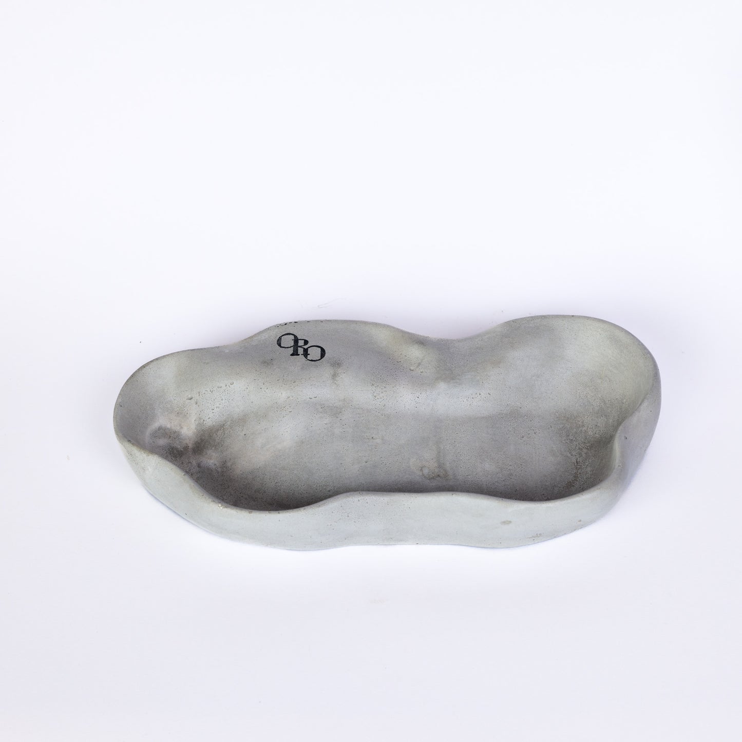 Curved long stone plate
