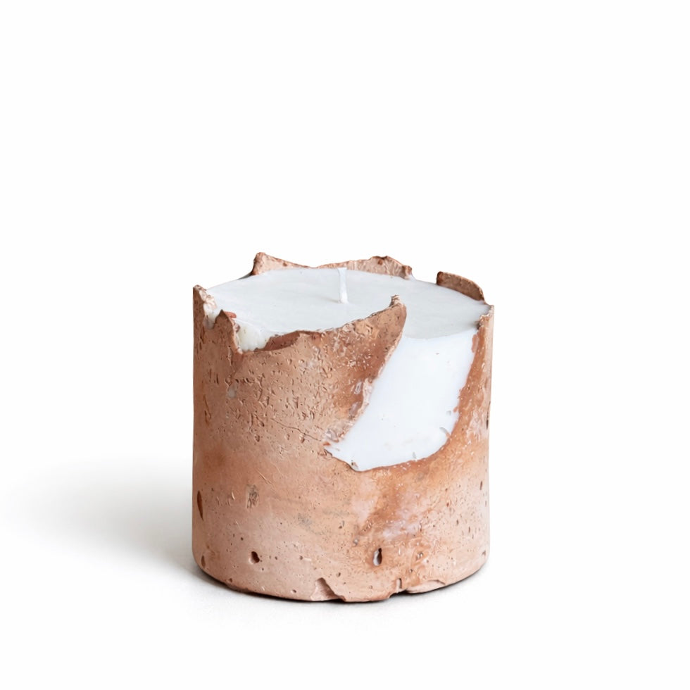 ORO Small round candle.