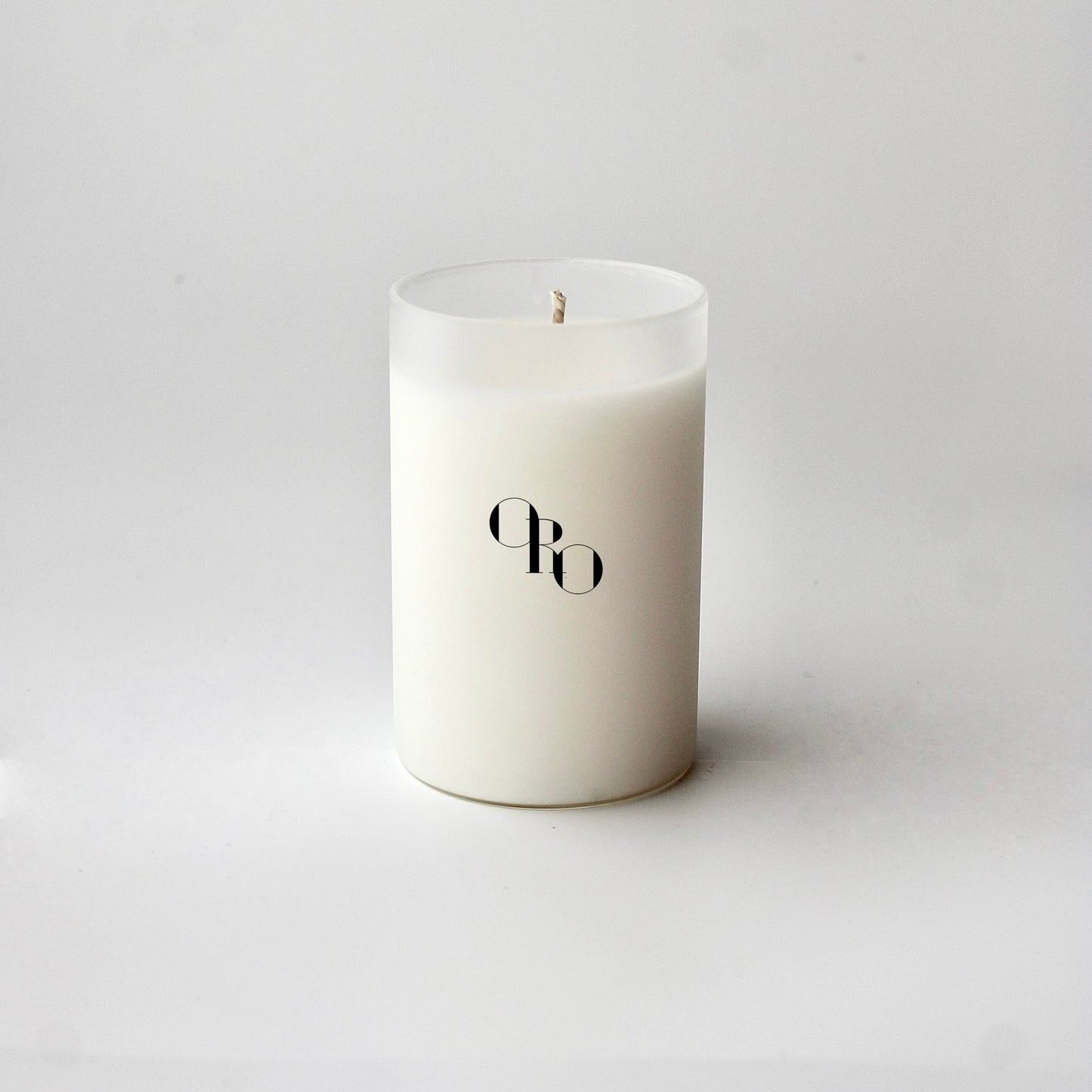 Basic glass candle