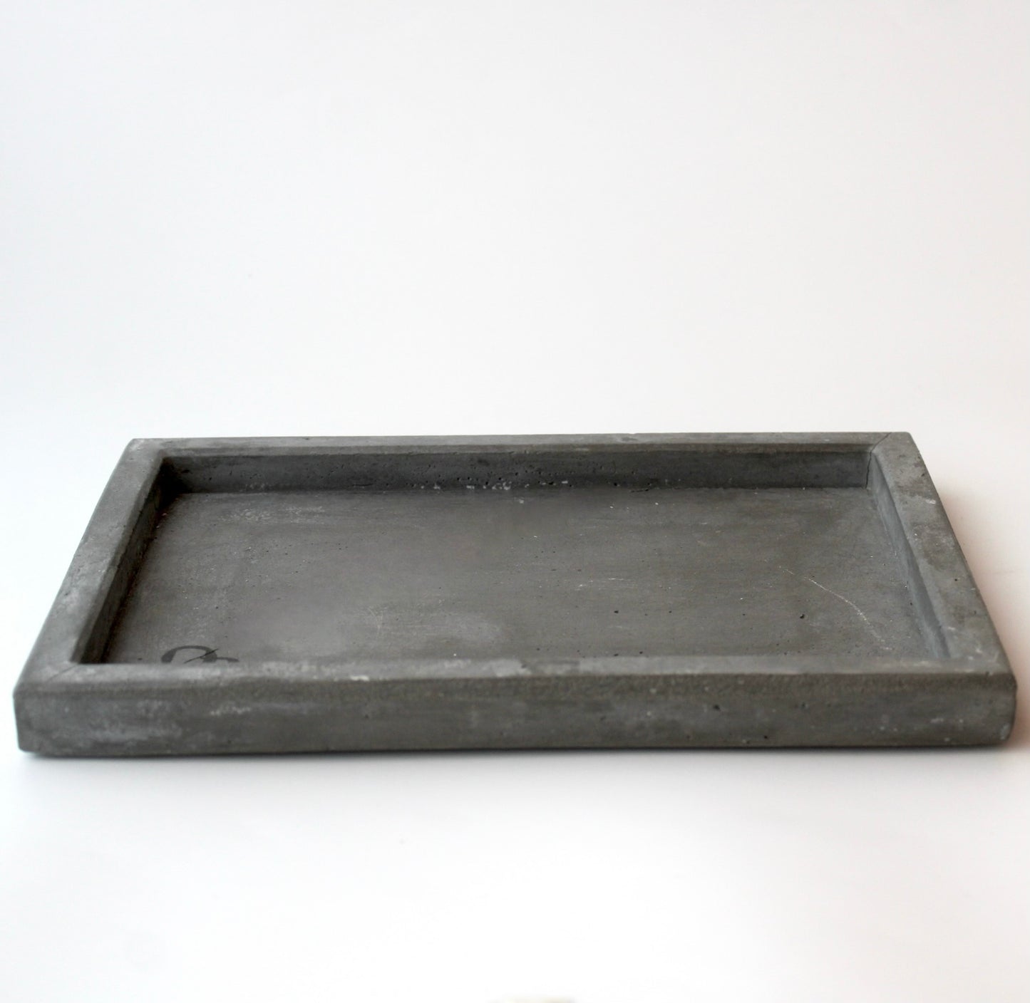 Rectangle concrete tray