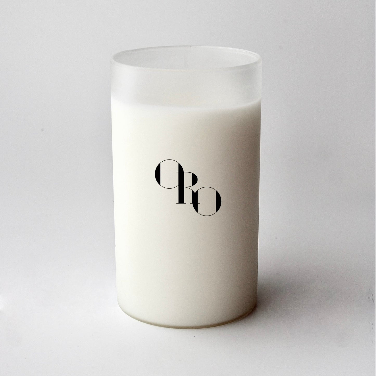 Basic glass candle