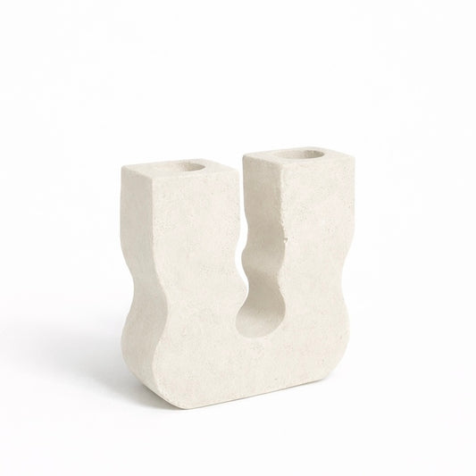 Twin candle holder