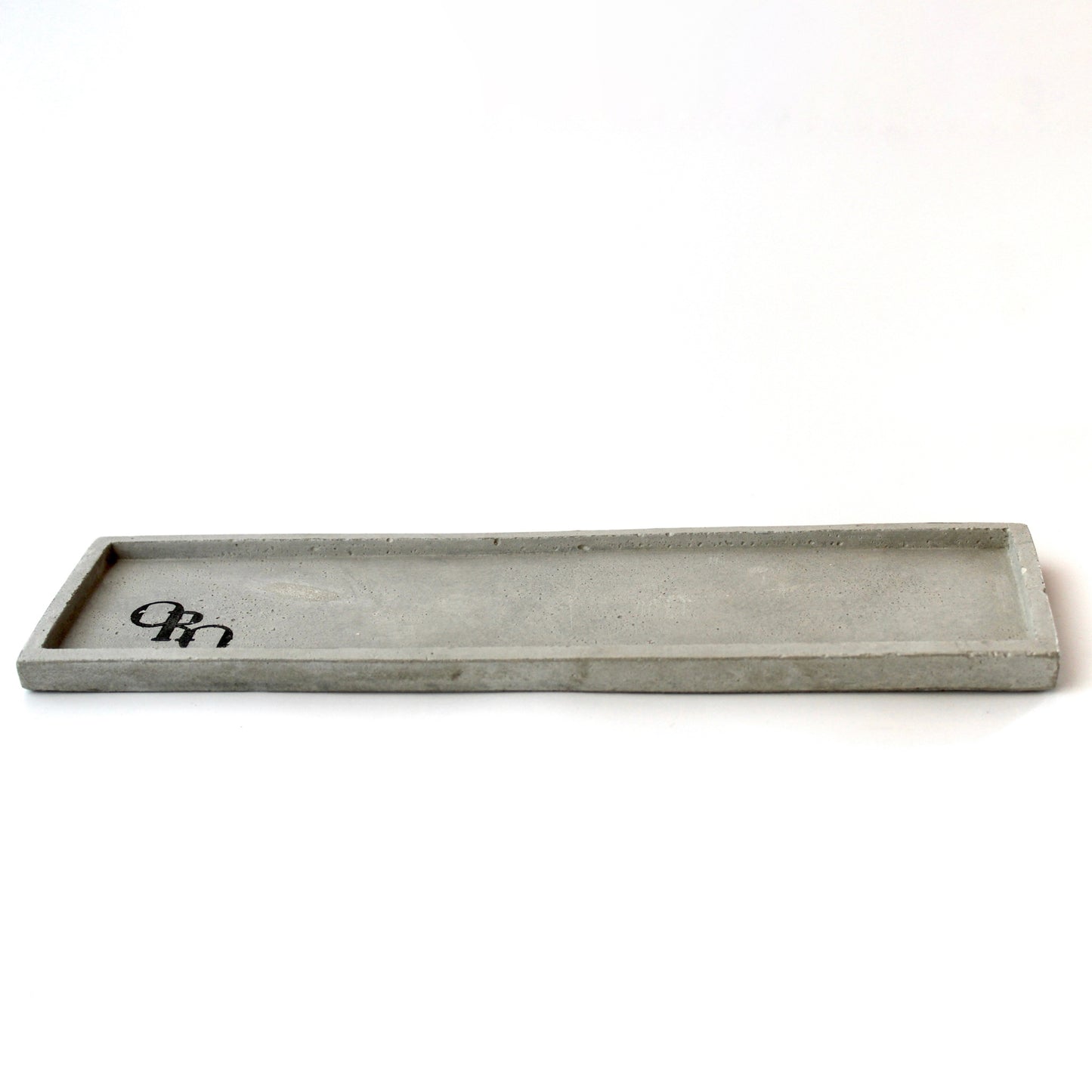 Long rectangle concrete tray