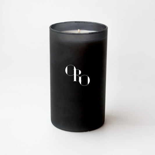 Basic glass candle