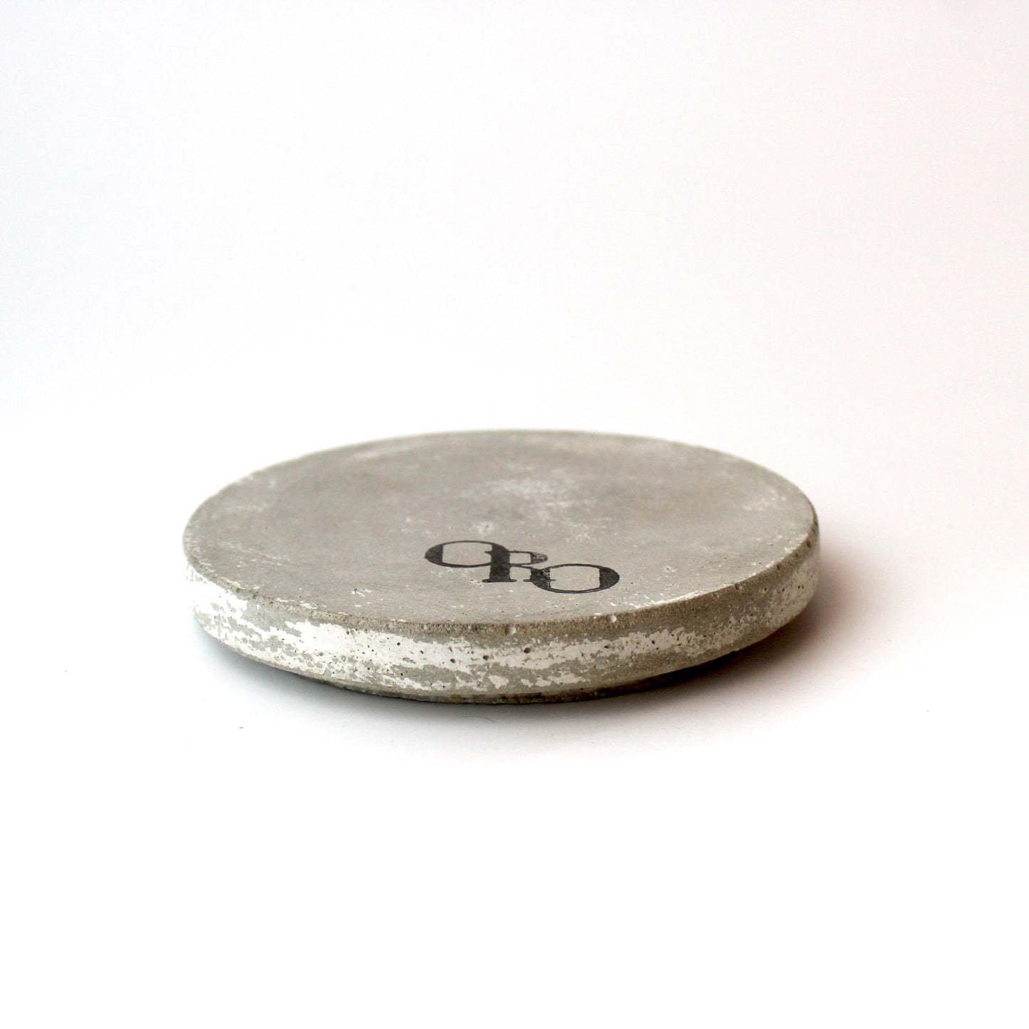 Mini round concrete tray