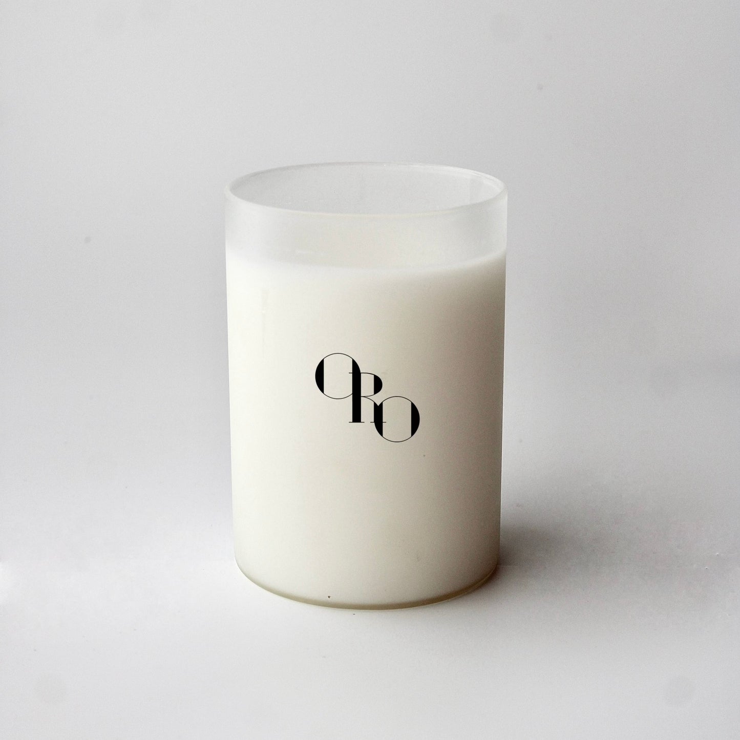 Basic glass candle