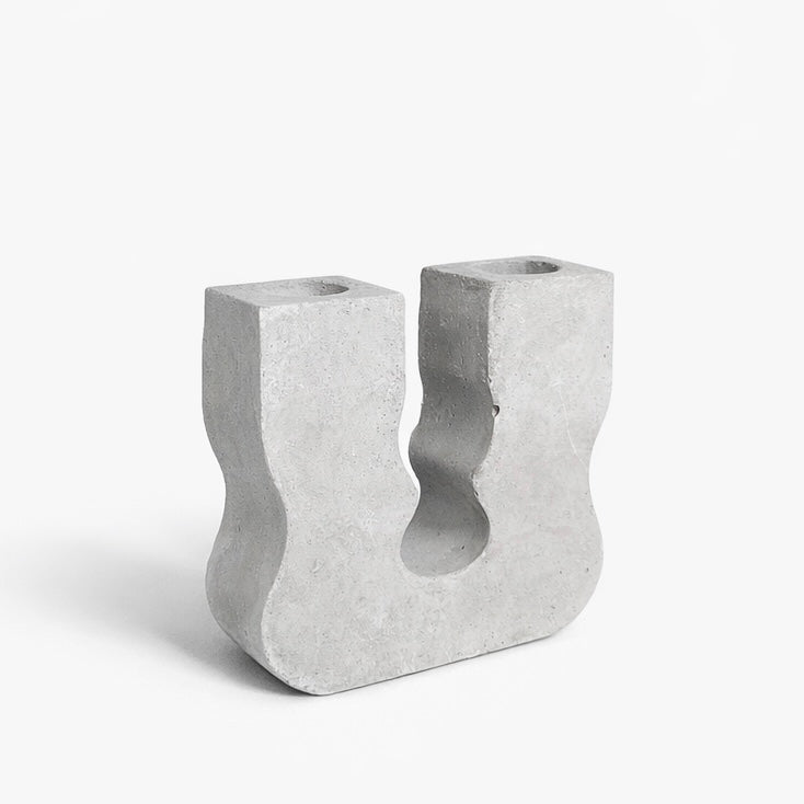 Twin candle holder