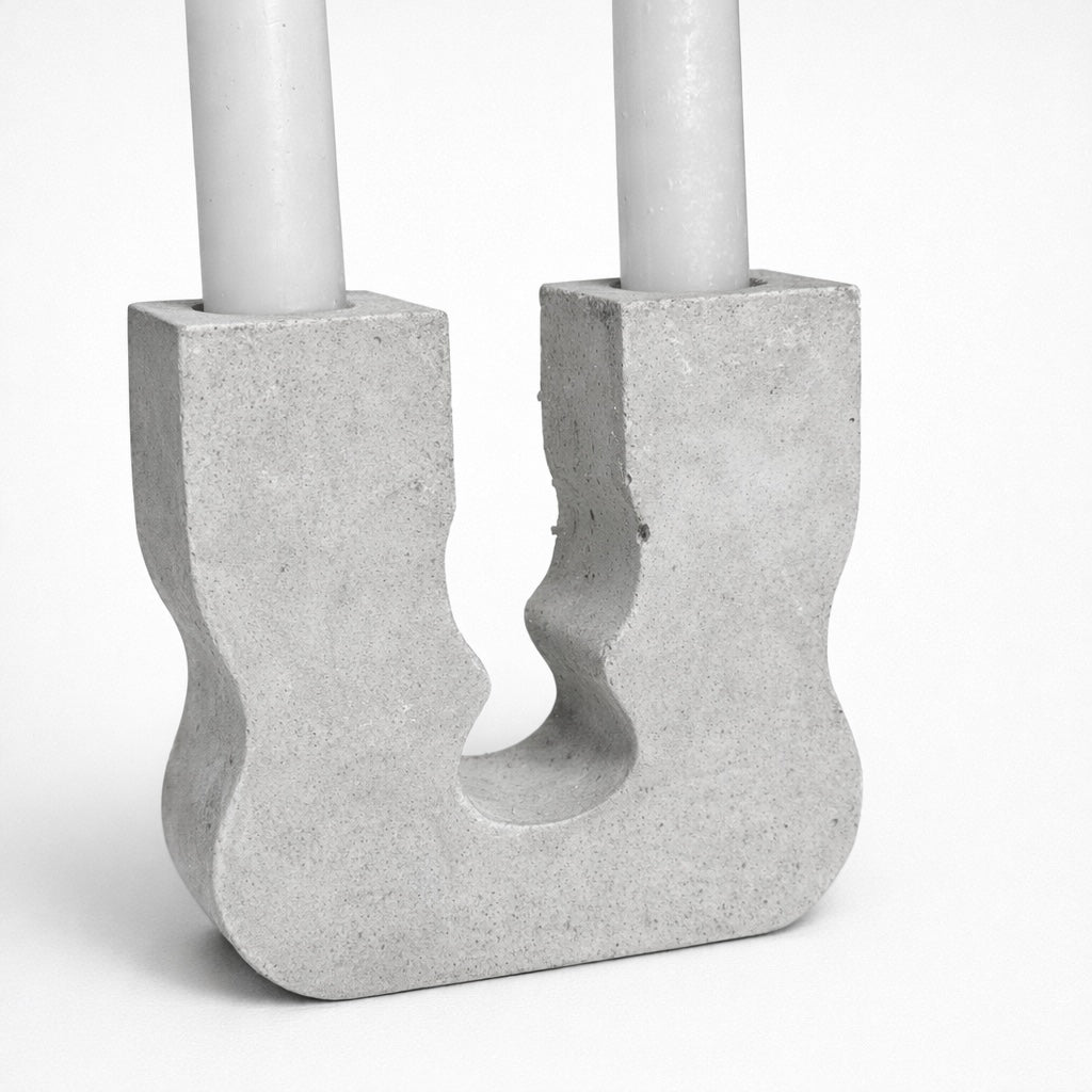 Twin candle holder