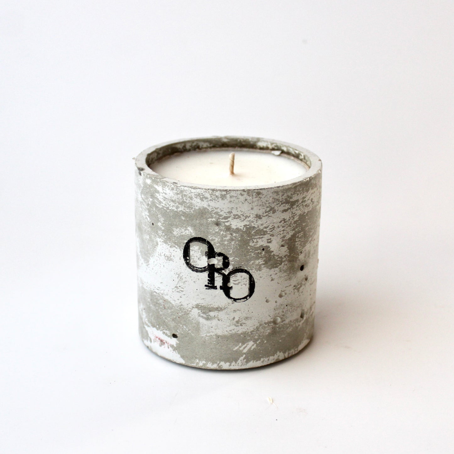 Small stone candle