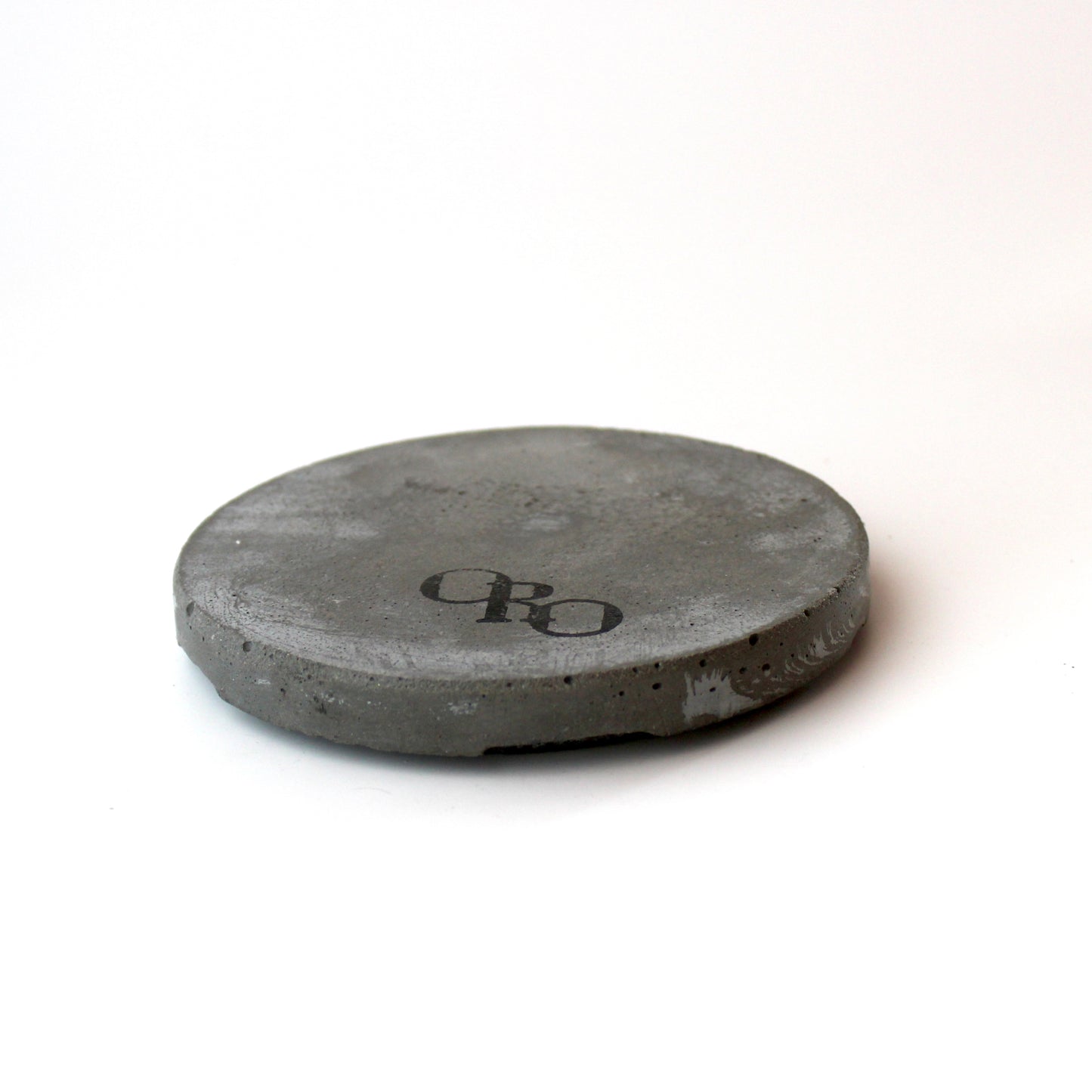 Mini round concrete tray