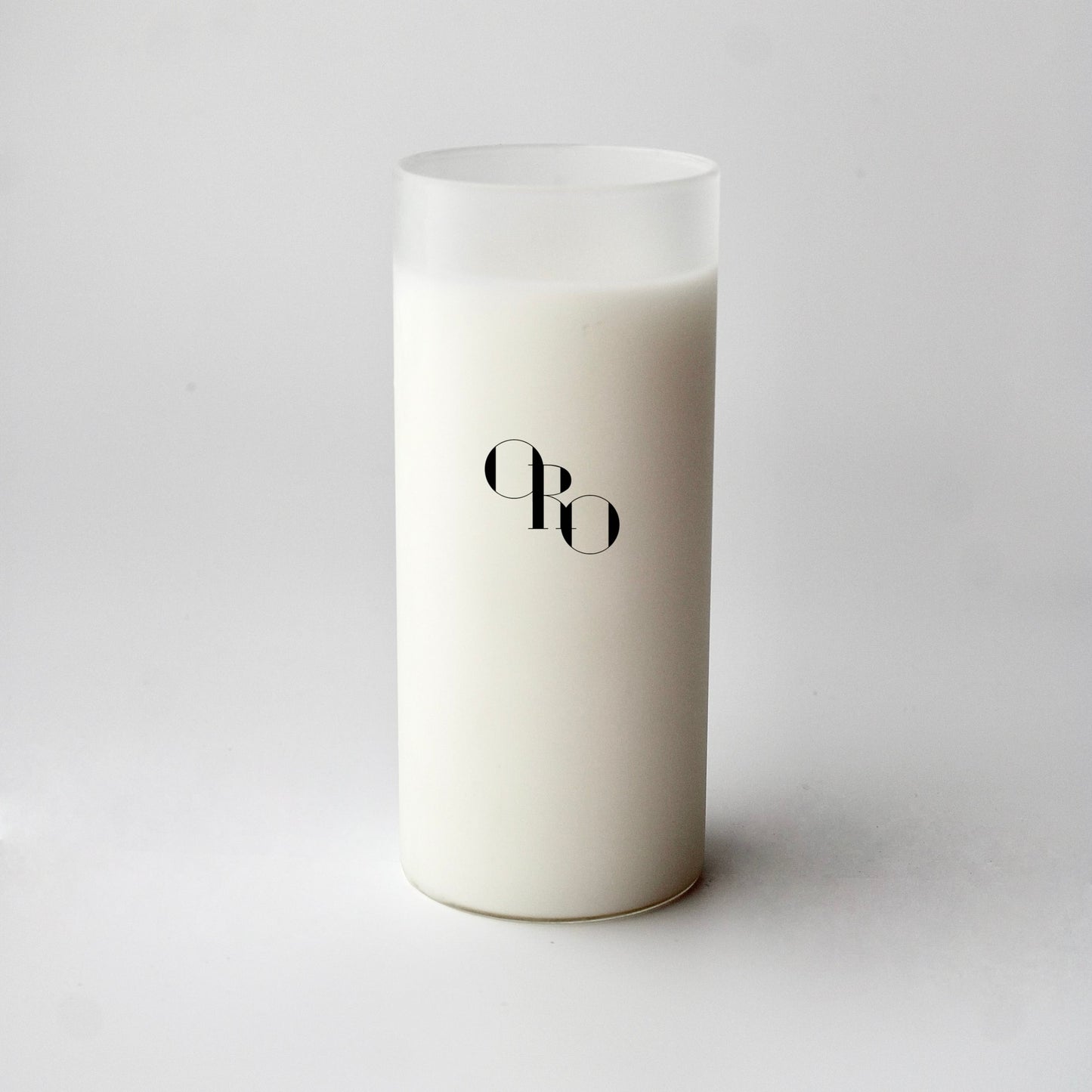 Basic glass candle