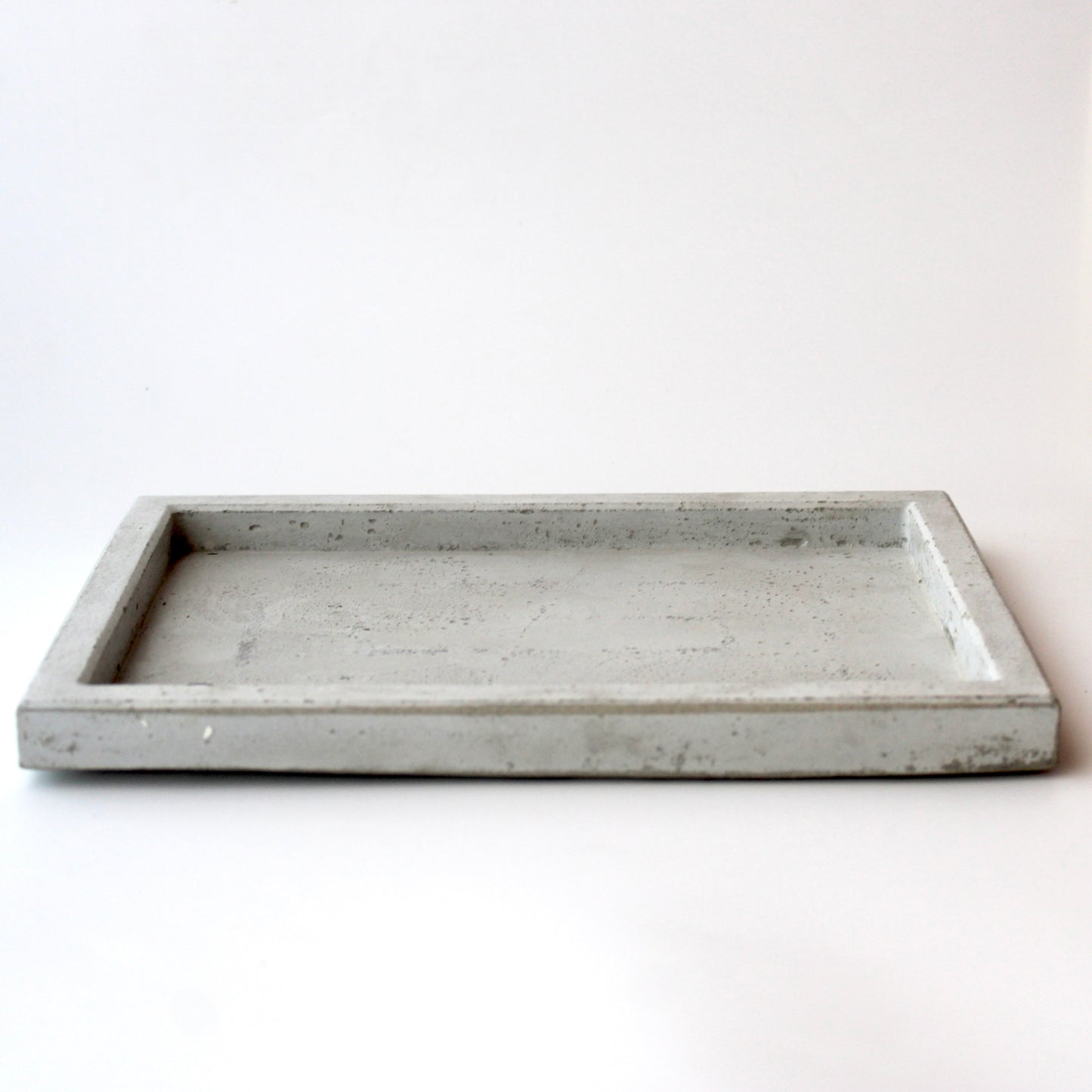 Rectangle concrete tray