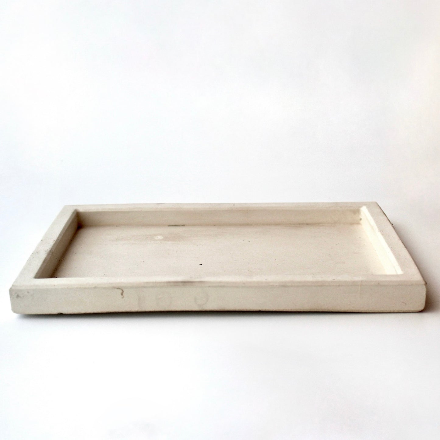 Rectangle concrete tray