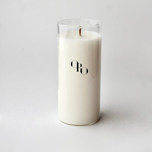 Basic glass candle